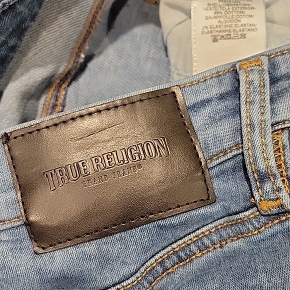 TRUE RELIGION HALLE HIGH RISE SKINNY JEANS
2 (26) - Picture 3 of 11